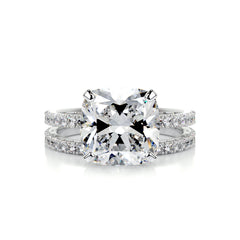 Stephanie Diamond Bridal Set -14K White Gold