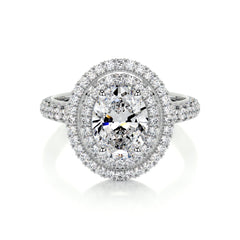 Nora Lab Grown Diamond Ring -14K White Gold