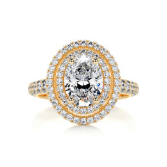 Nora Diamond Engagement Ring -18K Yellow Gold