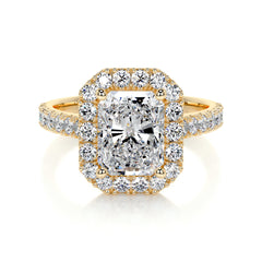 Andrea Lab Grown Diamond Ring -18K Yellow Gold