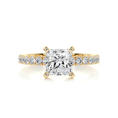 Blair Diamond Engagement Ring -18K Yellow Gold