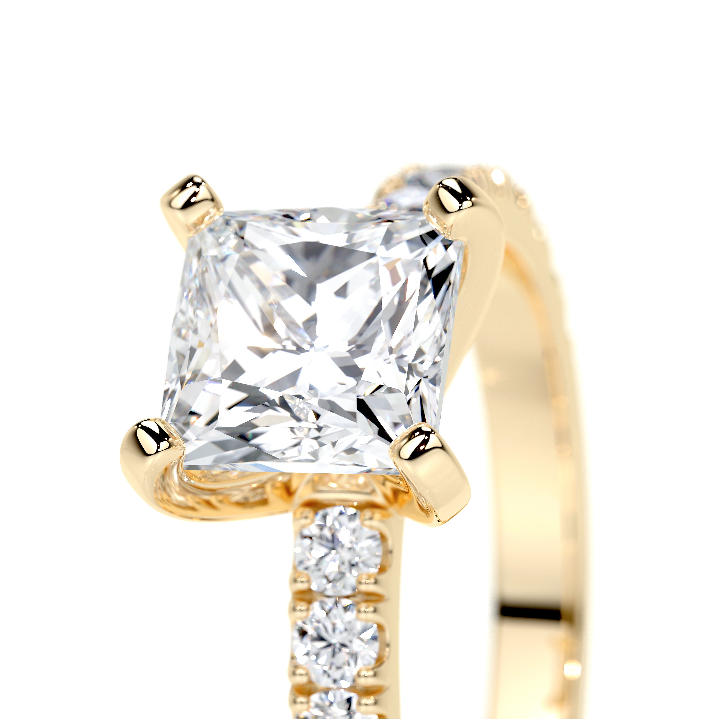 Blair Lab Grown Diamond Ring -18K Yellow Gold