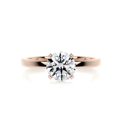 Jessica Diamond Engagement Ring -14K Rose Gold