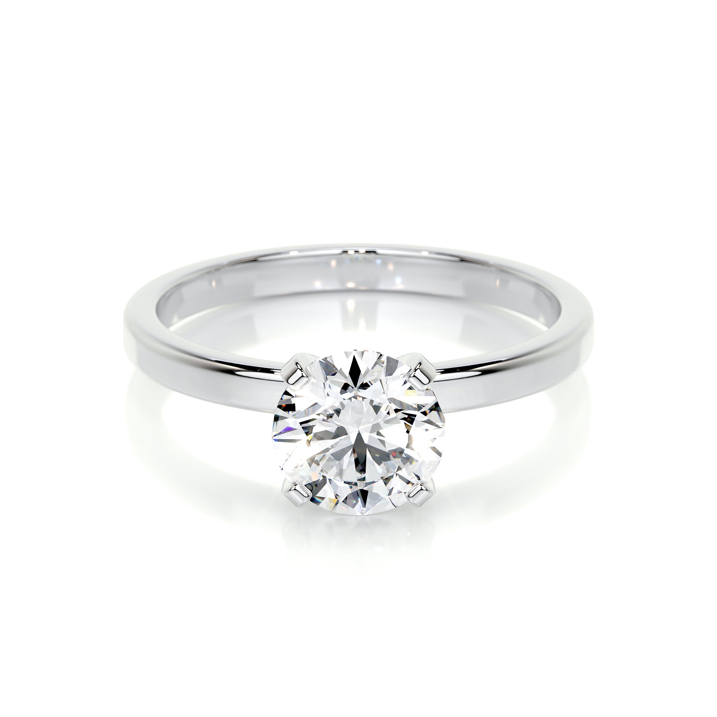 Jessica Lab Grown Diamond Ring   (1 Carat) -Platinum