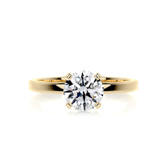 Jessica Diamond Engagement Ring -18K Yellow Gold