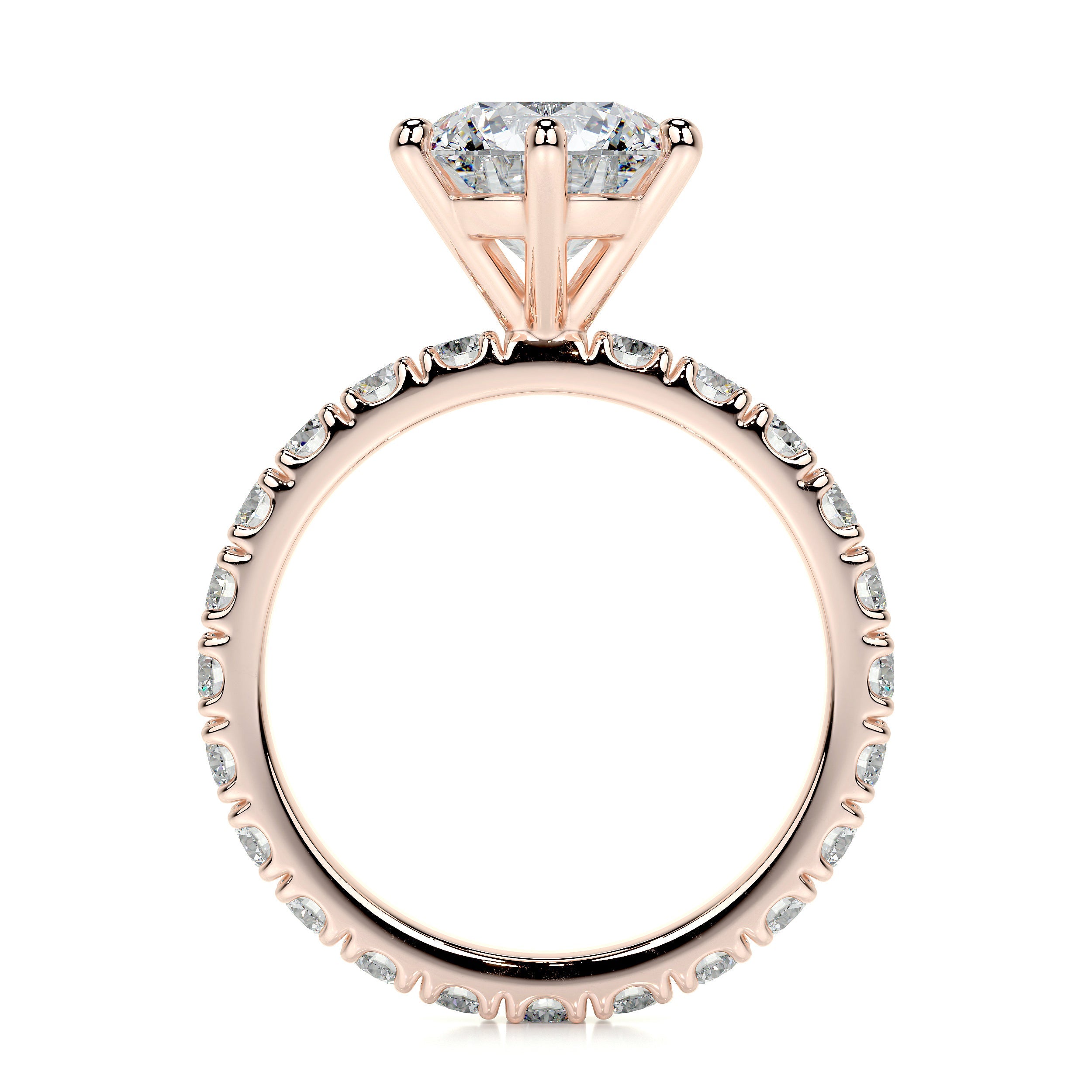 Jane Lab Grown Diamond Ring   (2.25 Carat) -14K Rose Gold