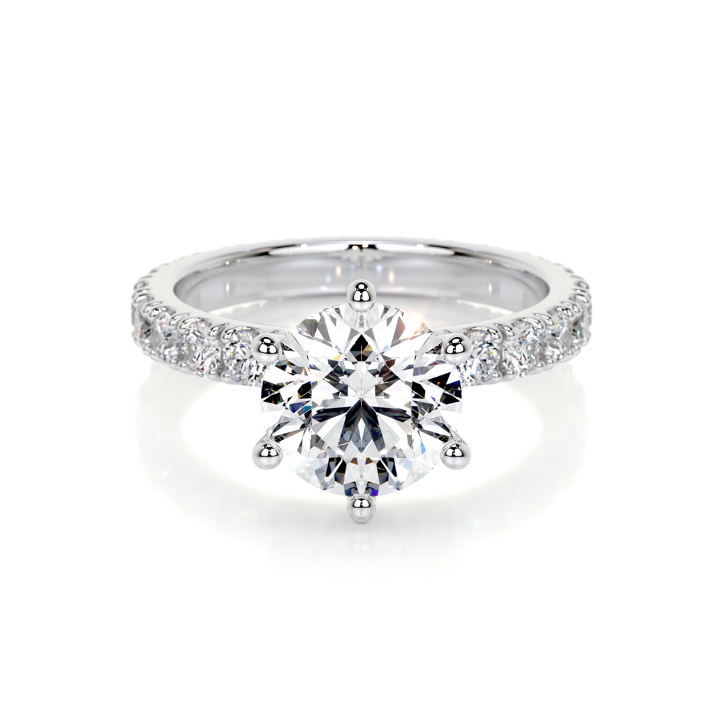 Jane Lab Grown Diamond Ring   (2.25 Carat) -Platinum