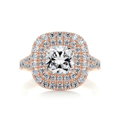 Tina Diamond Engagement Ring -14K Rose Gold