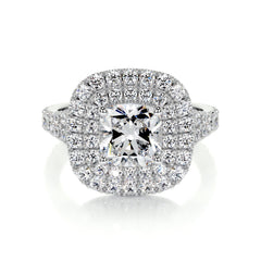 Tina Lab Grown Diamond Ring -18K White Gold