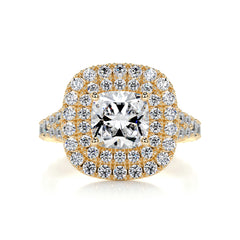 Tina Diamond Engagement Ring -18K Yellow Gold