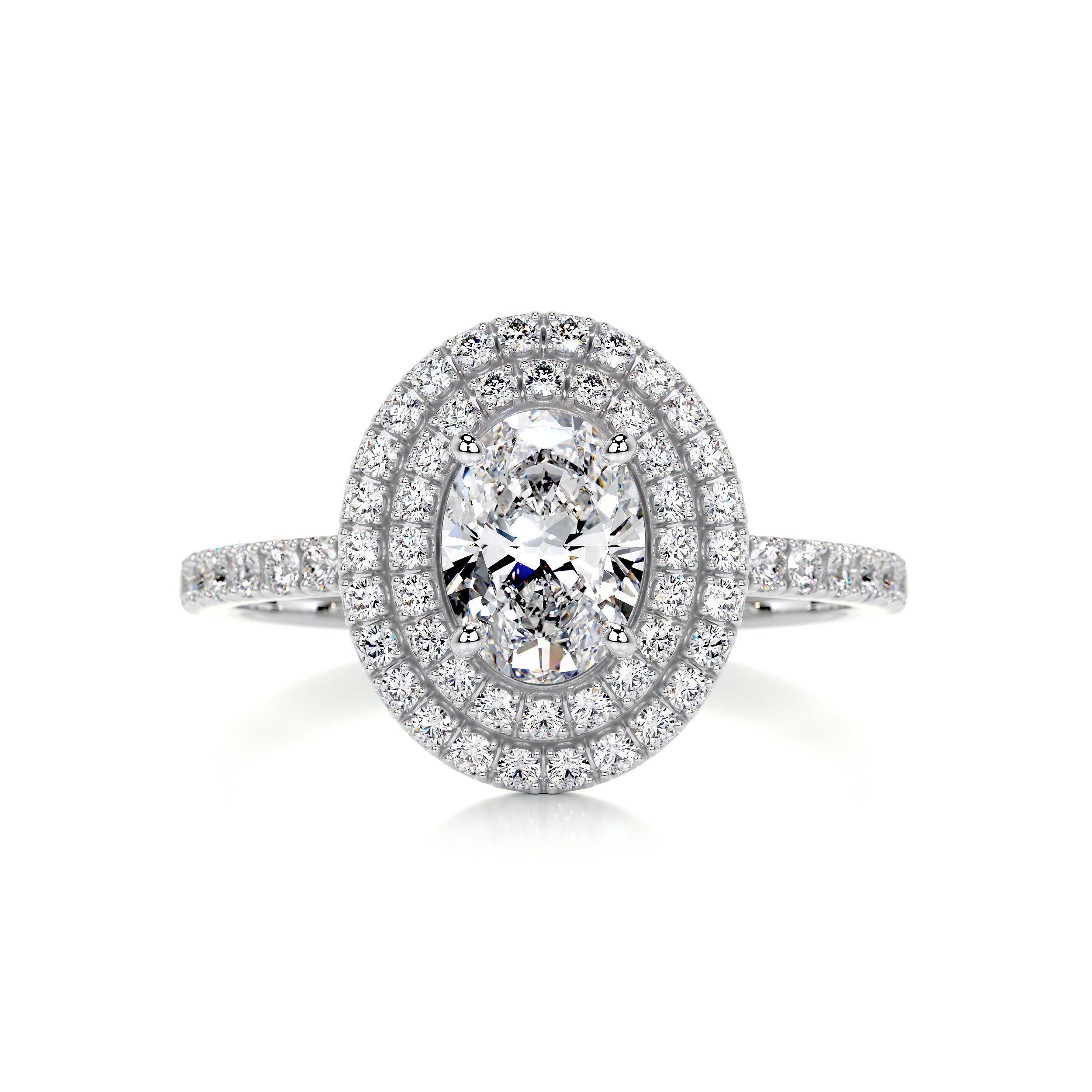 Nora Diamond Engagement Ring   (1.75 Carat) -14K White Gold