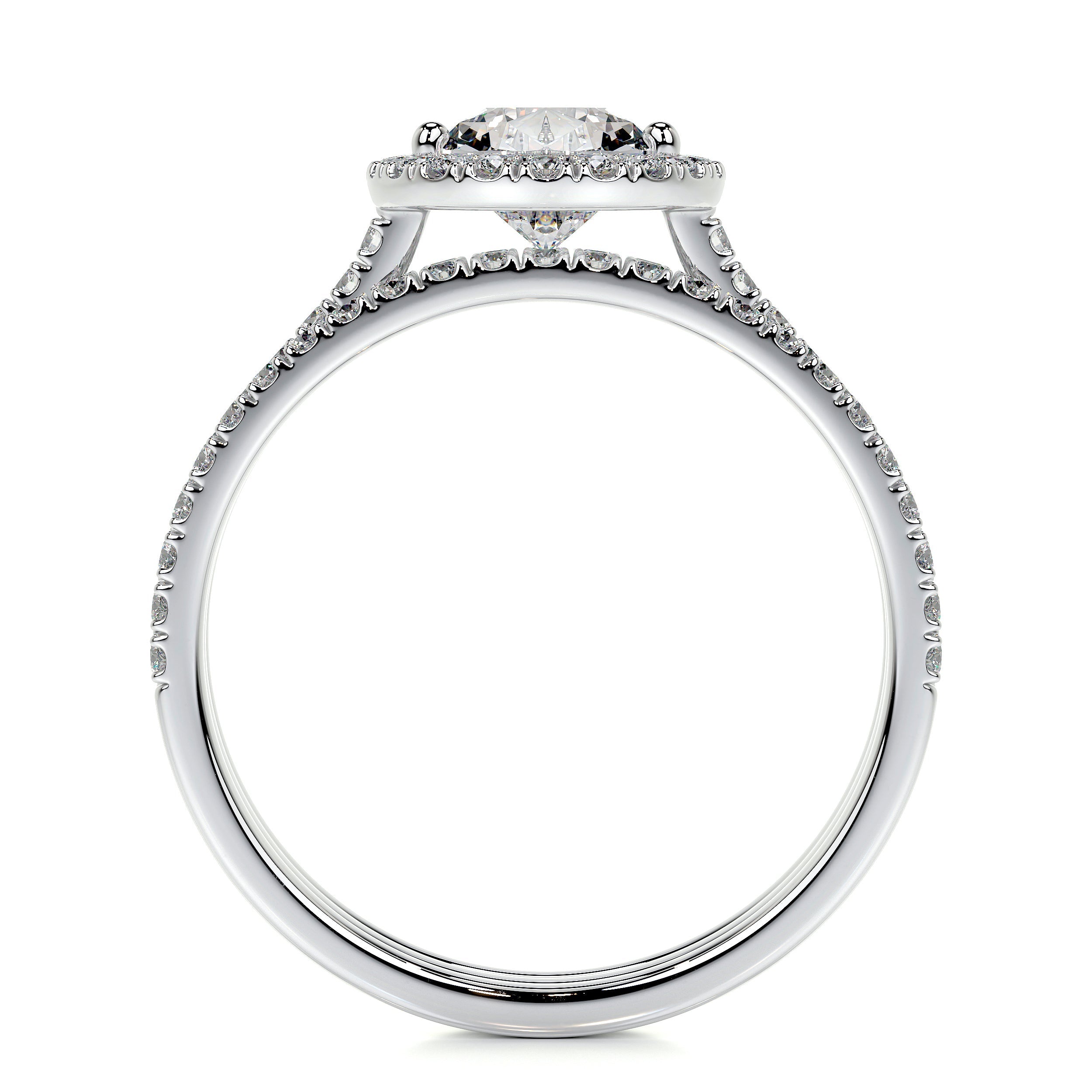 Sophia Lab Grown Diamond Bridal Set   (3 Carat) -14K White Gold