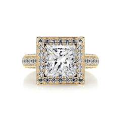 Freya Diamond Engagement Ring -18K Yellow Gold
