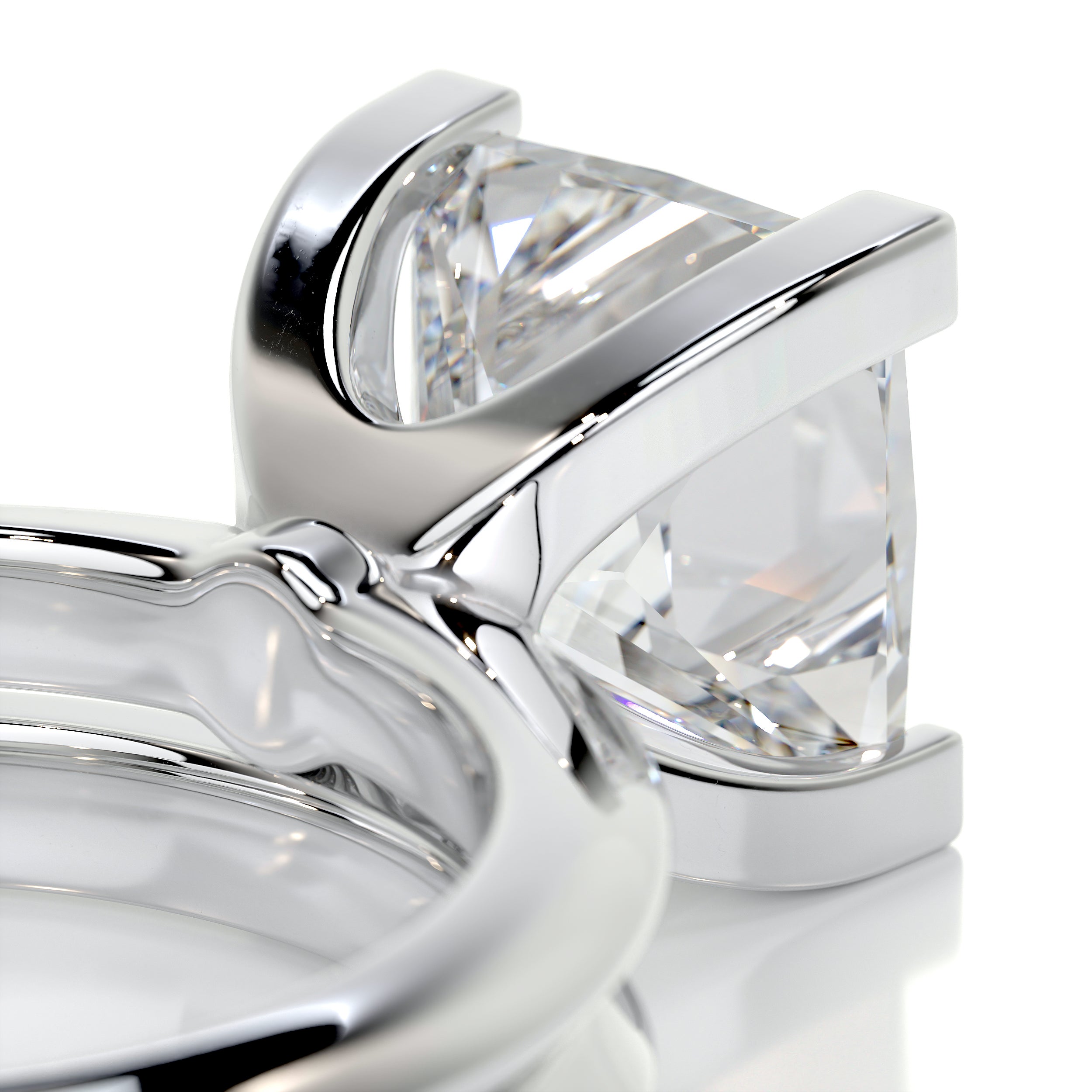 Carolina Diamond Bridal Set   (2 Carat) -Platinum