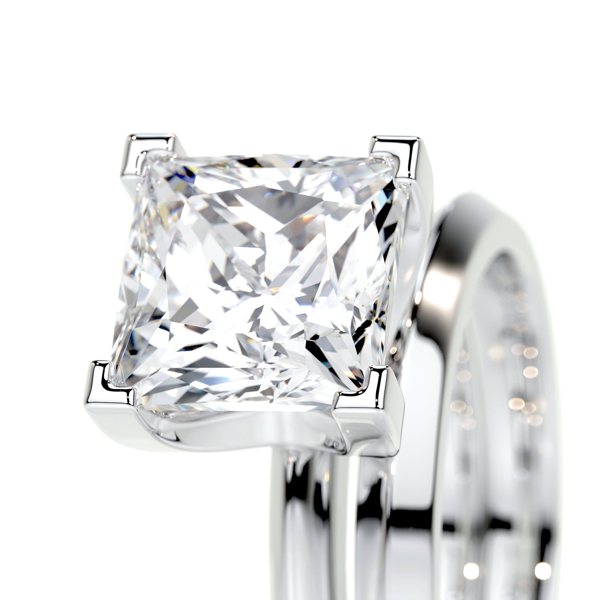 Carolina Lab Grown Diamond Bridal Set   (2 Carat) -18K White Gold