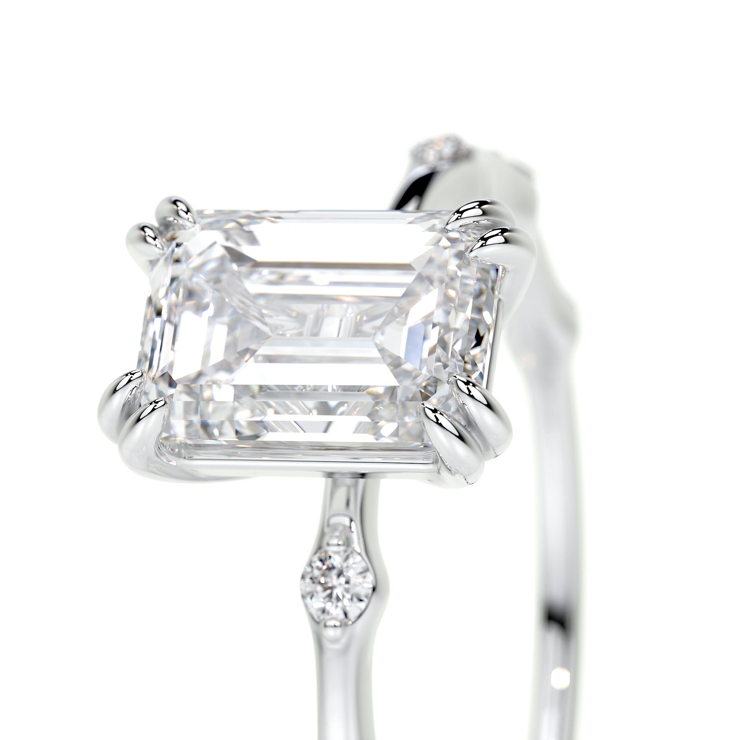 Wilma Lab Grown Diamond Ring -18K White Gold