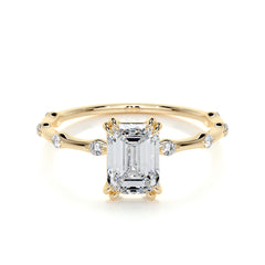 Wilma Lab Grown Diamond Ring -18K Yellow Gold