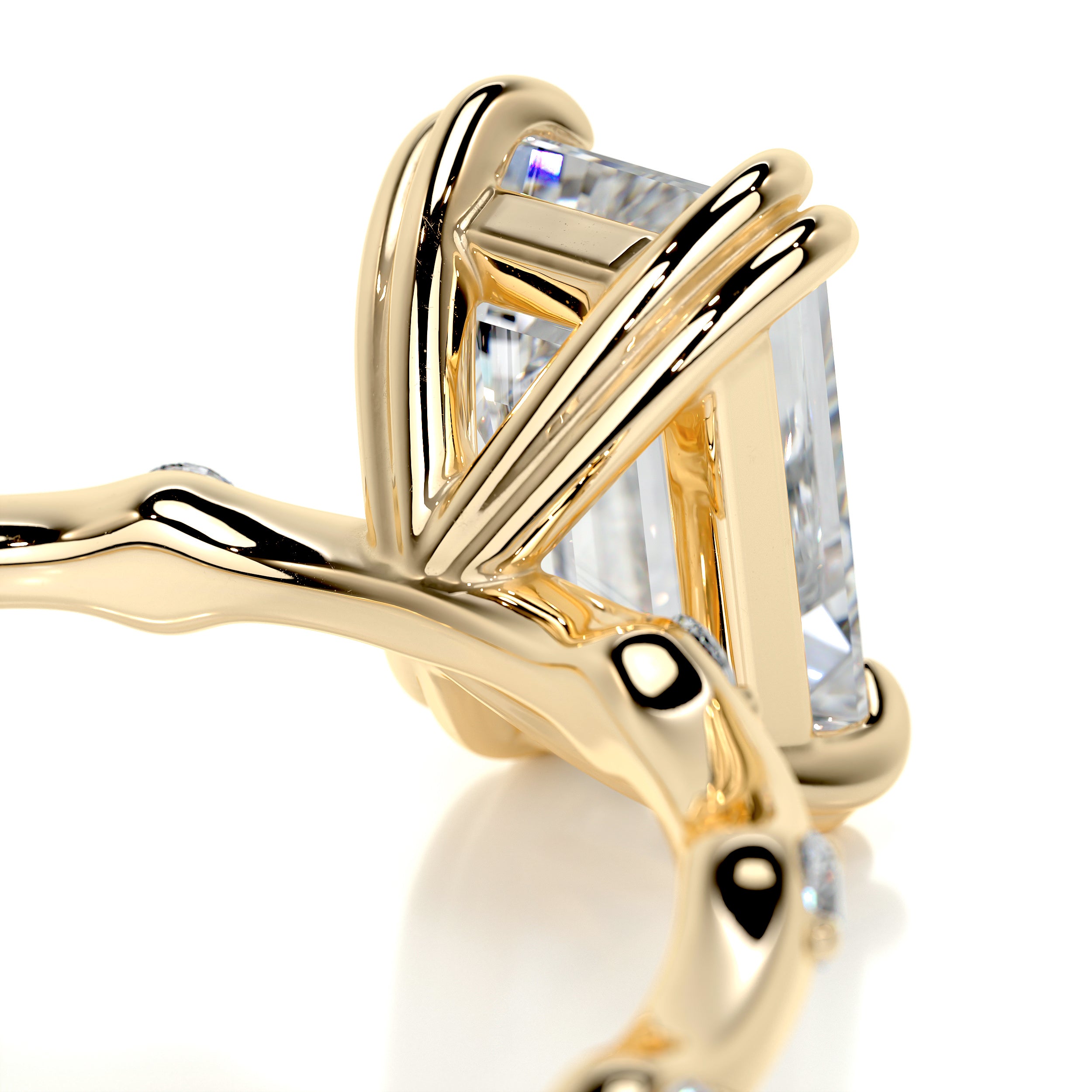 Wilma Diamond Engagement Ring   (1.65 Carat) -18K Yellow Gold