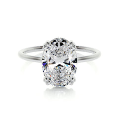 Harriet Lab Grown Diamond Ring -14K White Gold