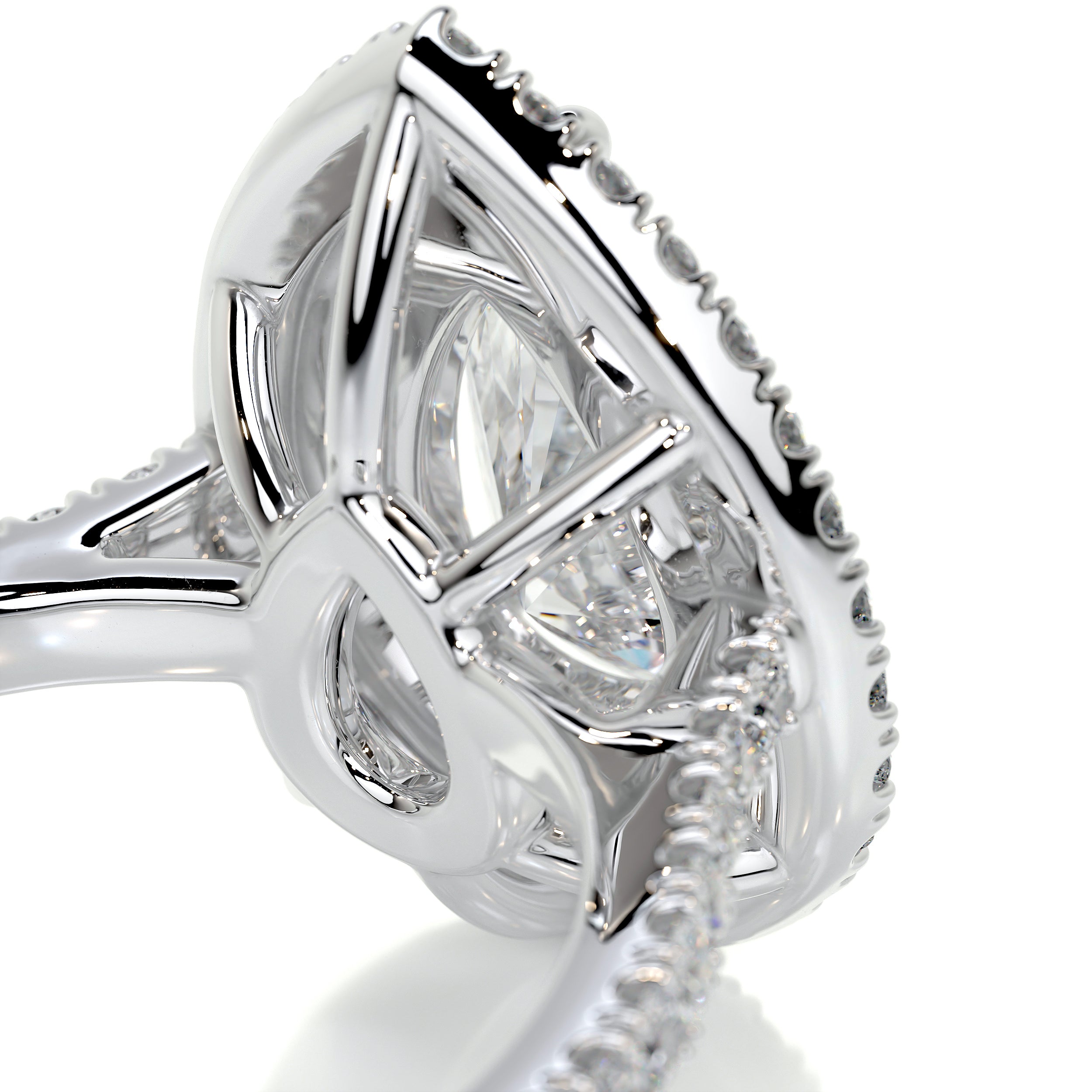 Gloria Diamond Engagement Ring -Platinum