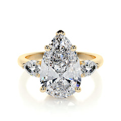 Kamala Lab Grown Diamond Ring -18K Yellow Gold