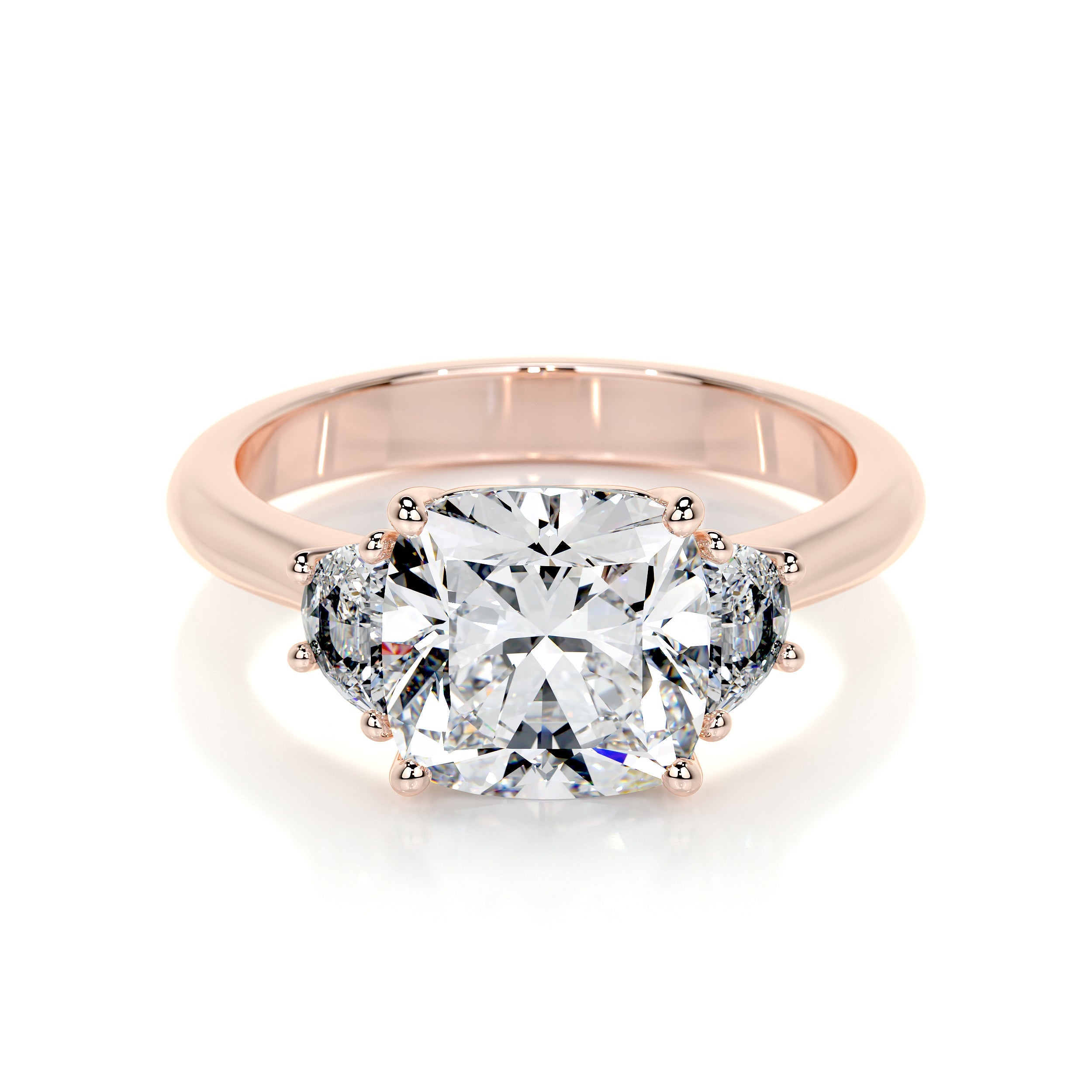 Whitney Lab Grown Diamond Ring -14K Rose Gold