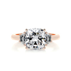Whitney Diamond Engagement Ring -14K Rose Gold