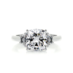 Whitney Diamond Engagement Ring -18K White Gold