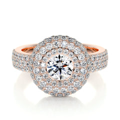 Reagan Lab Grown Diamond Ring -14K Rose Gold
