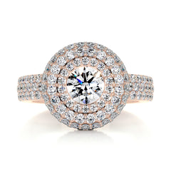Reagan Diamond Engagement Ring -14K Rose Gold