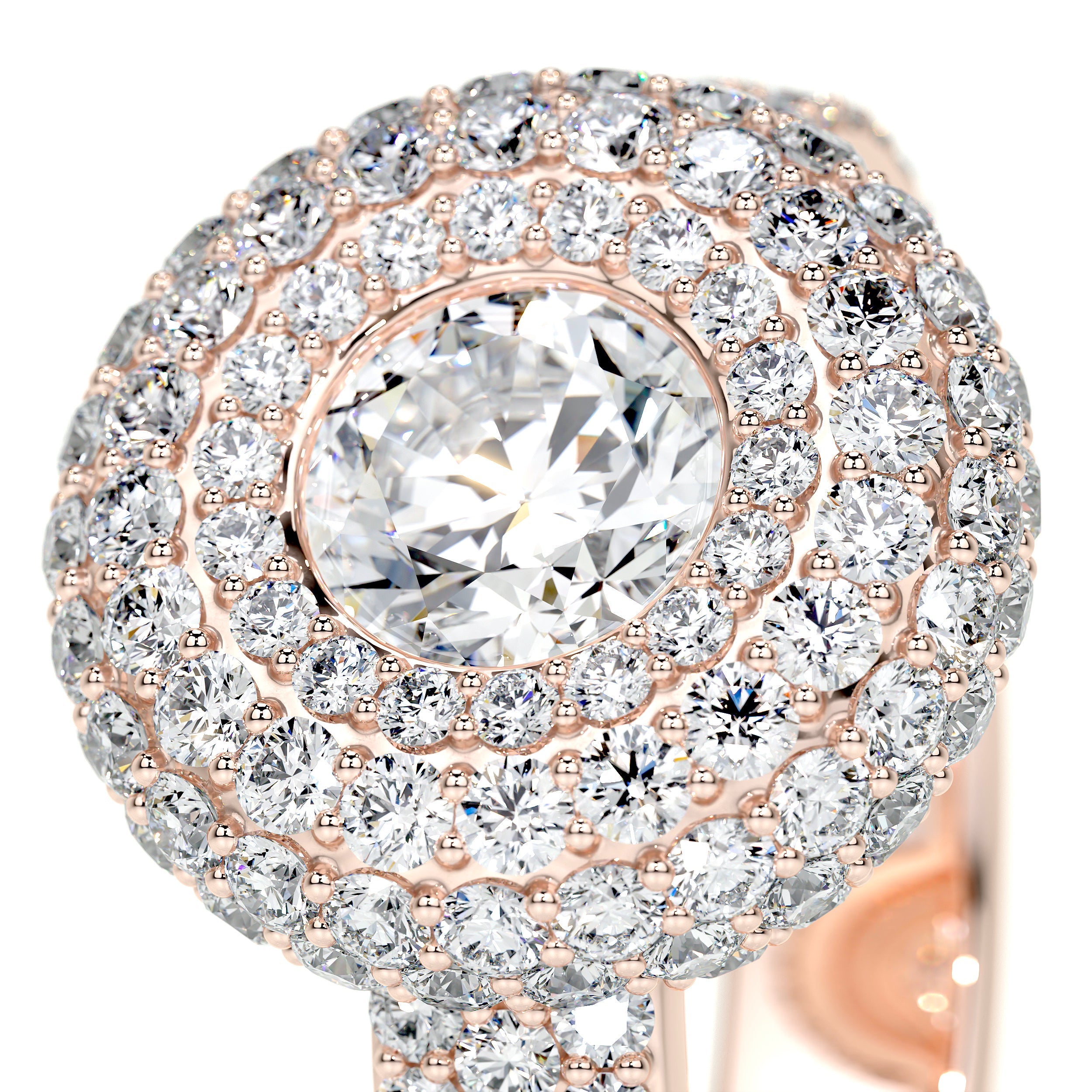 Reagan Lab Grown Diamond Ring   (2.25 Carat) -14K Rose Gold