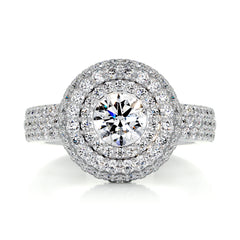 Reagan Diamond Engagement Ring -14K White Gold