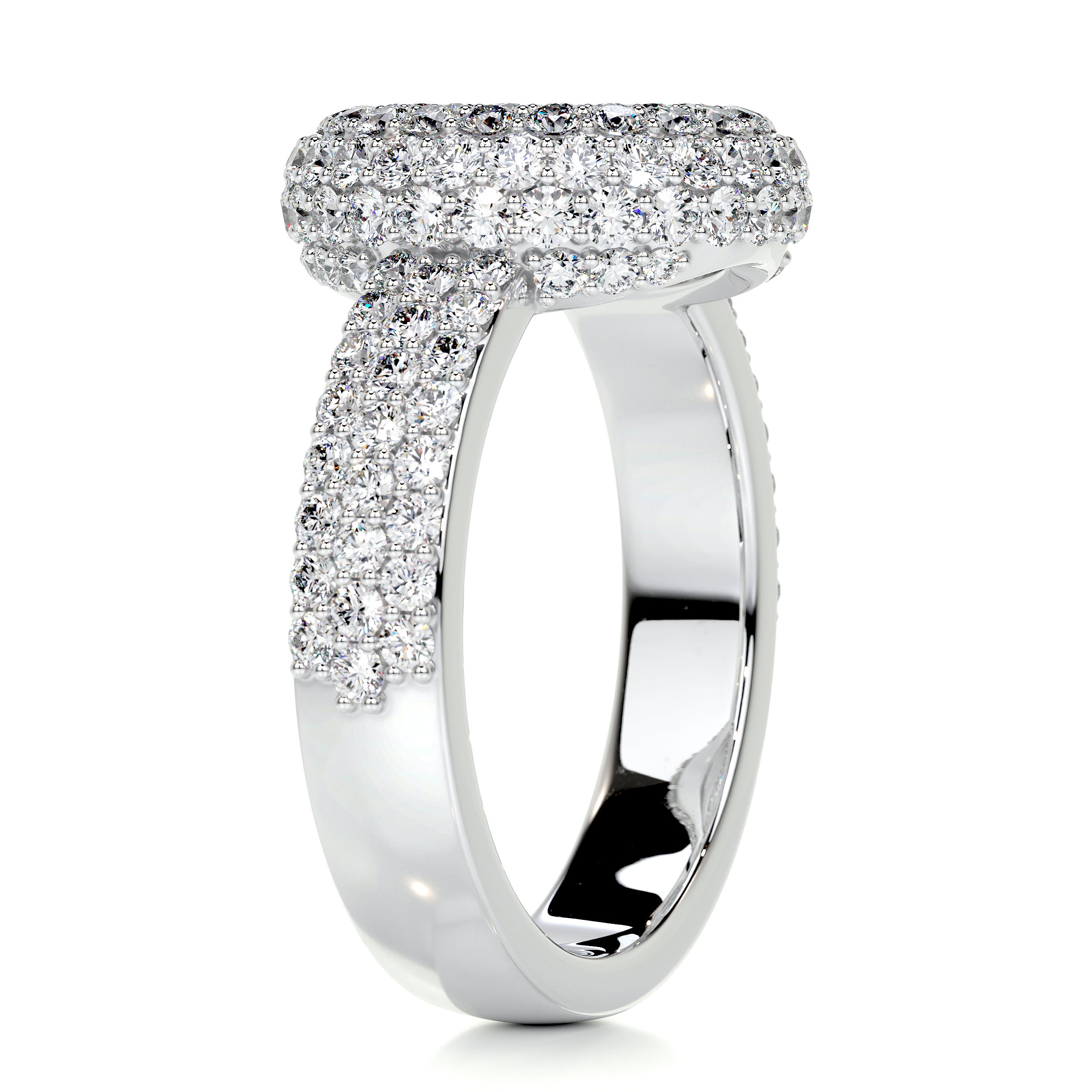 Reagan Diamond Engagement Ring   (2.25 Carat) -Platinum