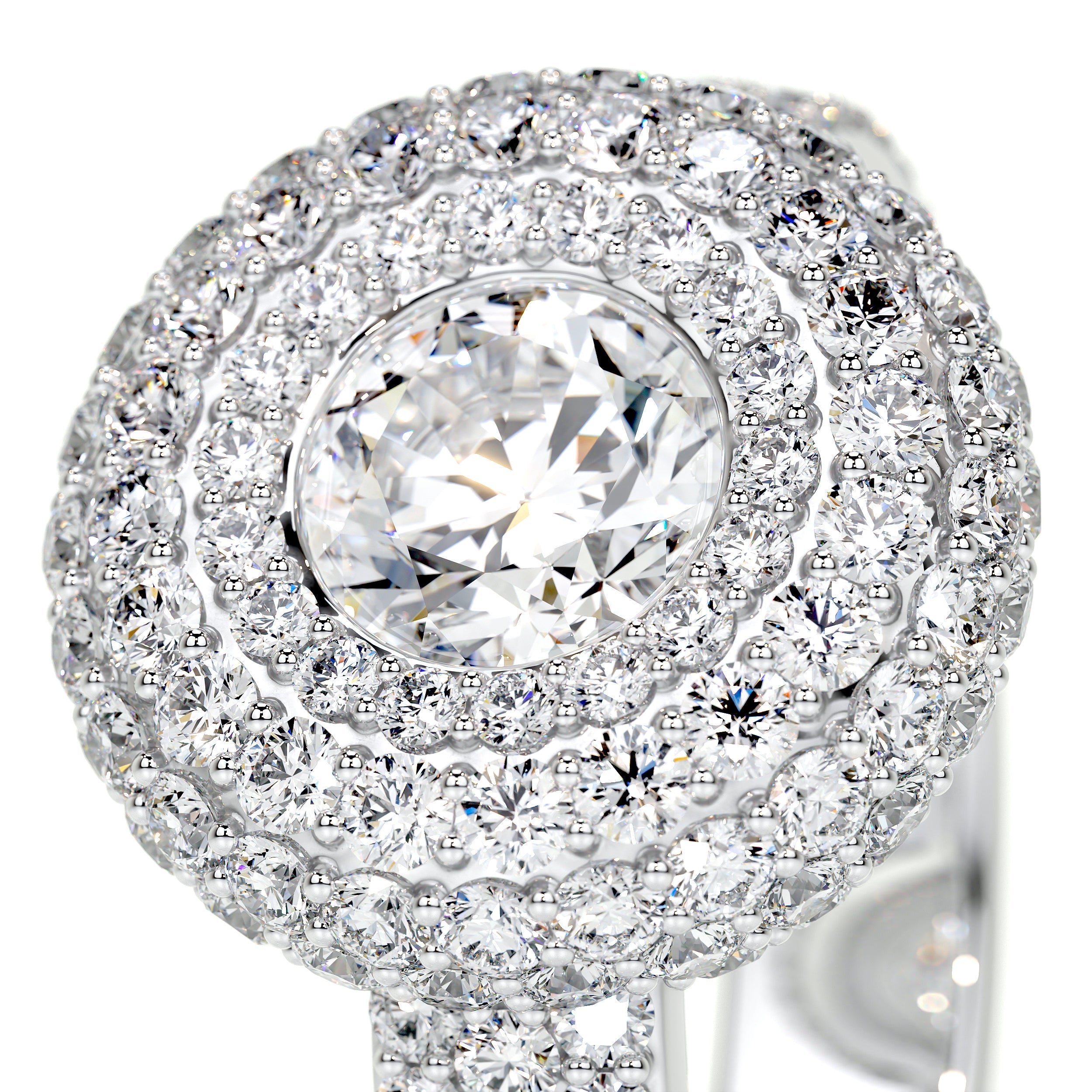 Reagan Lab Grown Diamond Ring   (2.25 Carat) -14K White Gold