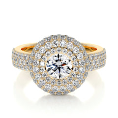 Reagan Lab Grown Diamond Ring -18K Yellow Gold