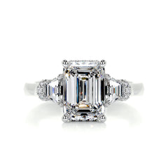 Viola Diamond Engagement Ring -Platinum