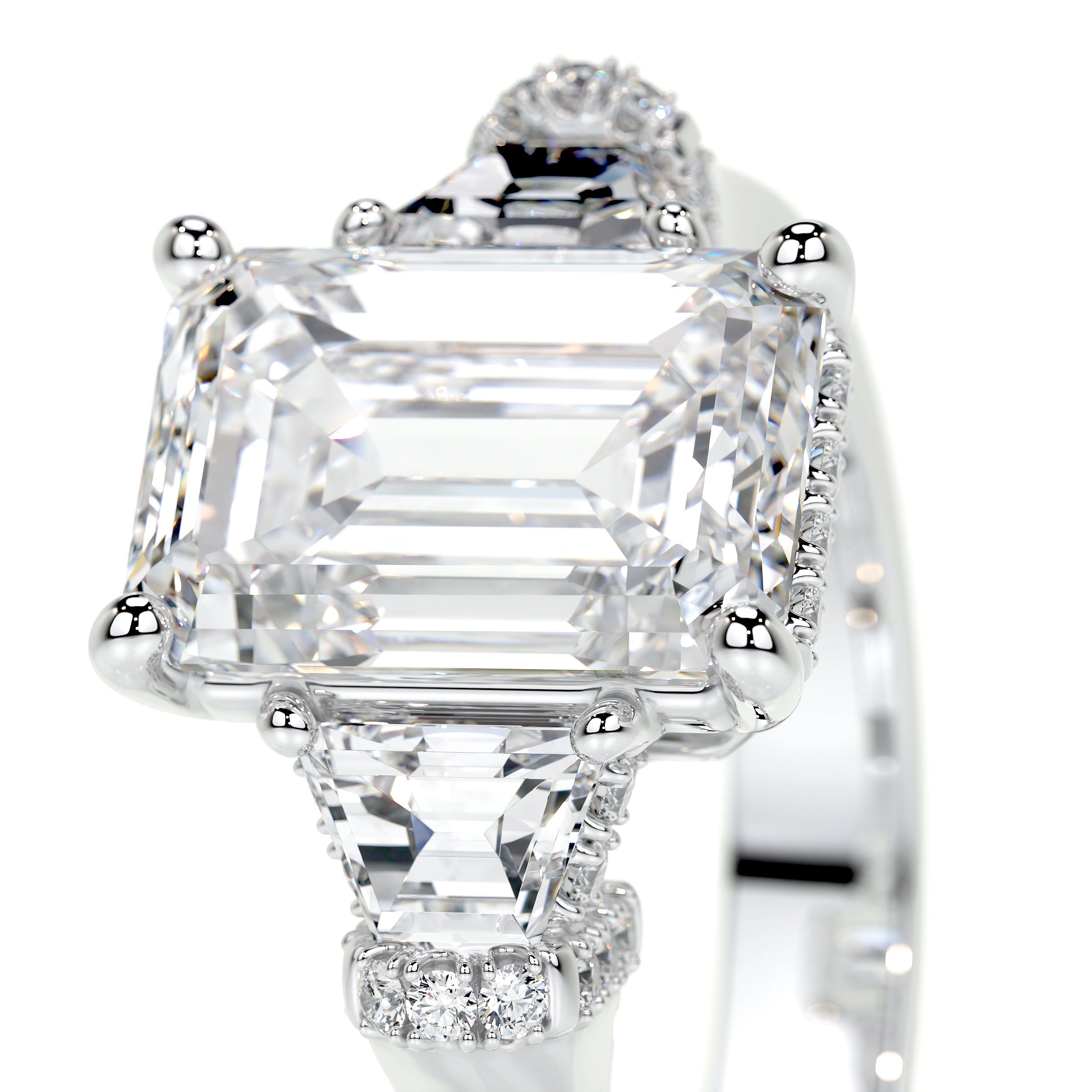 Viola Lab Grown Diamond Ring -Platinum
