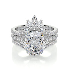 Lauren Lab Grown Diamond Bridal Set -Platinum