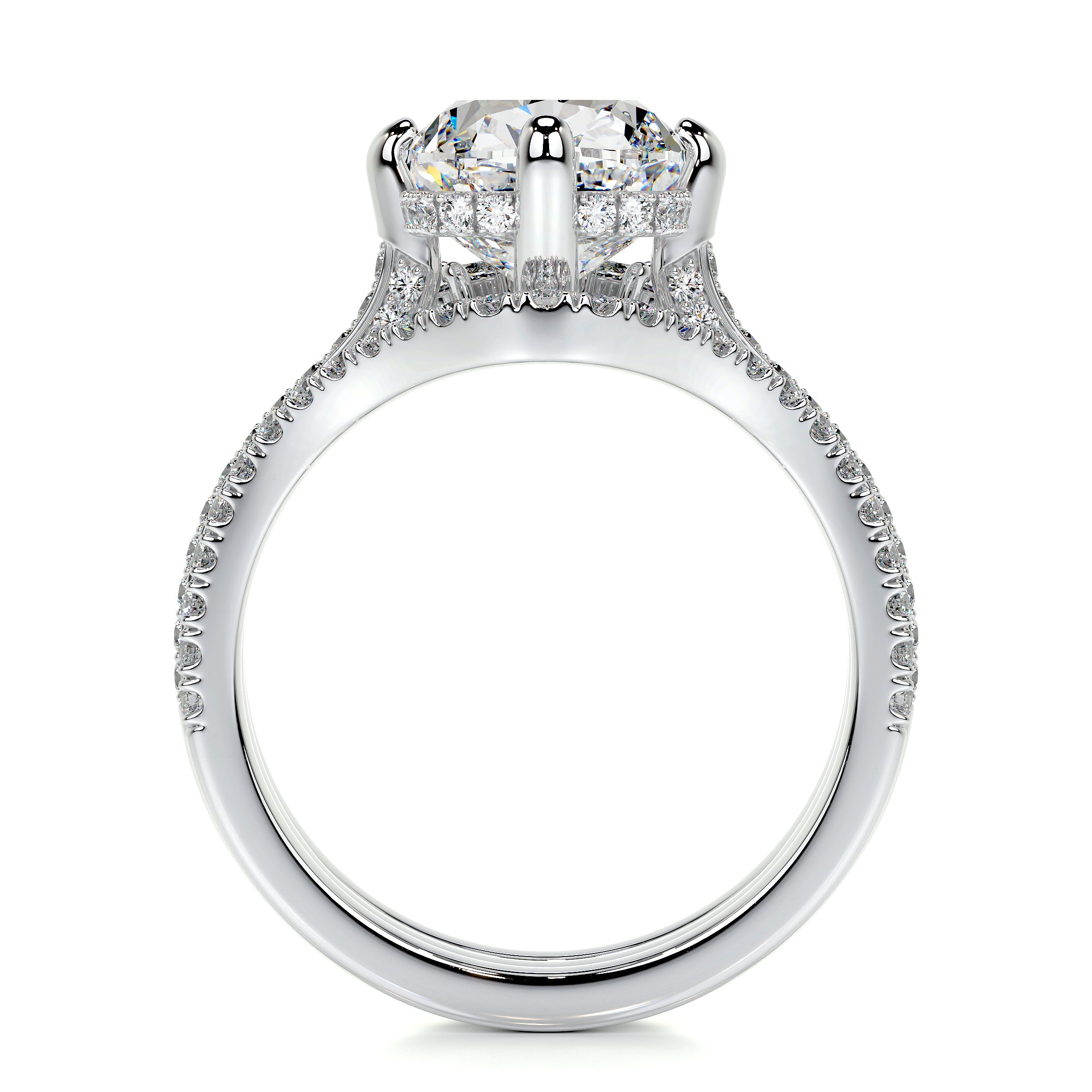 Lauren Lab Grown Diamond Bridal Set   (5.25 Carat) -Platinum