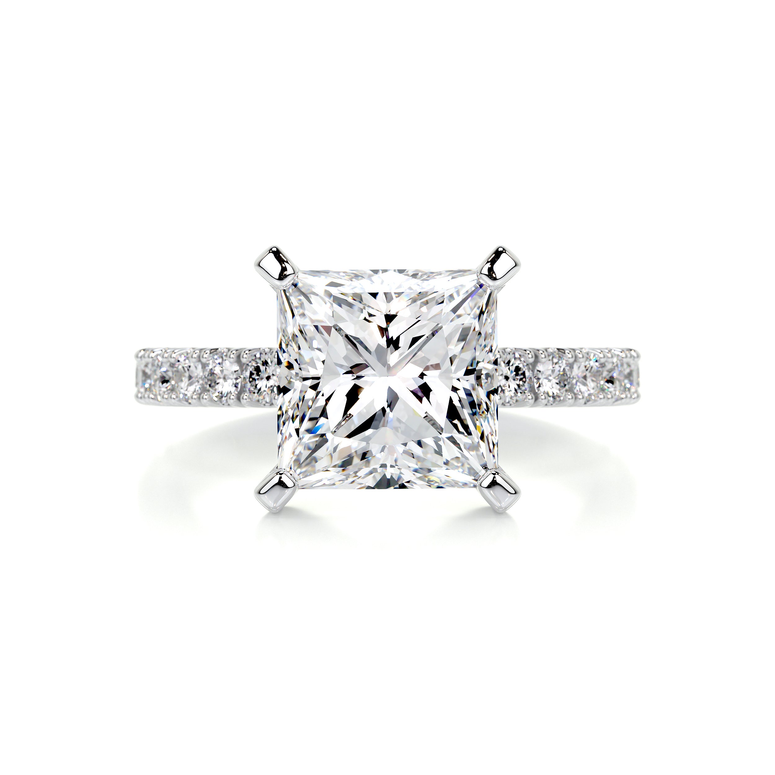 Blair Diamond Engagement Ring   (3.5 Carat) -Platinum