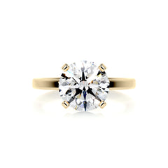 Jessica Diamond Engagement Ring -18K Yellow Gold
