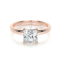 Isabelle Lab Grown Diamond Ring -14K Rose Gold