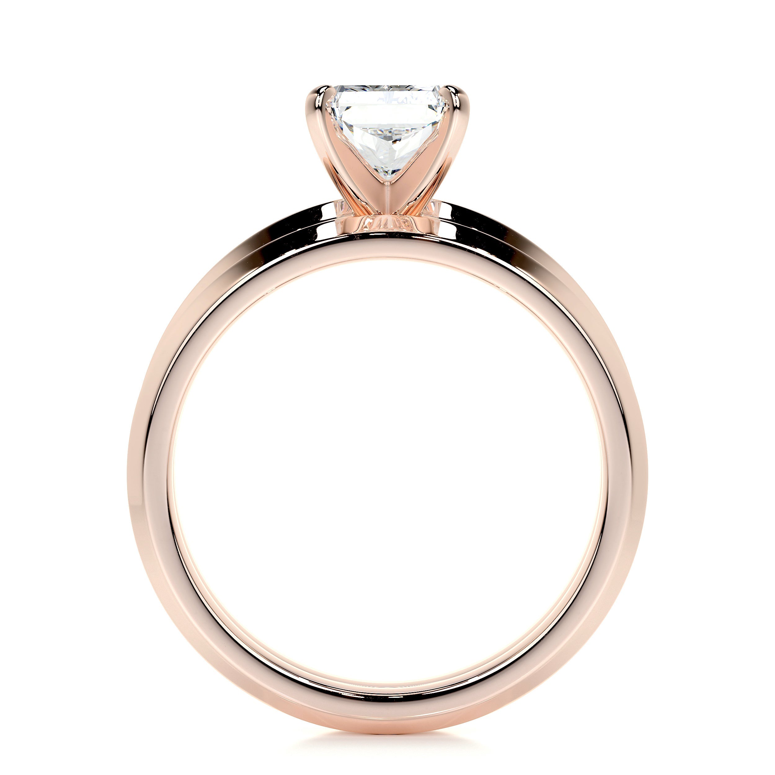 Carolina Lab Grown Diamond Bridal Set   (2 Carat) -14K Rose Gold