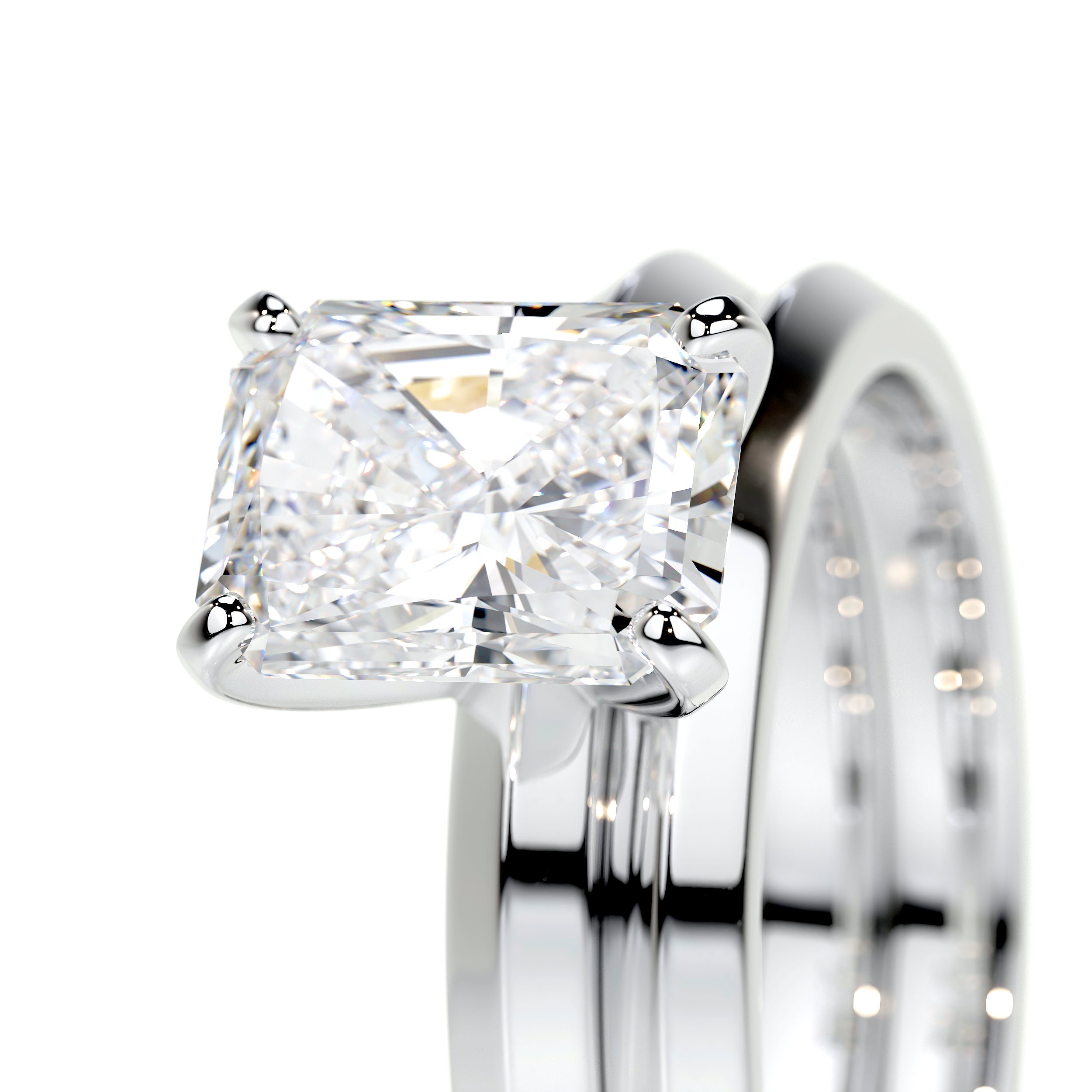Carolina Lab Grown Diamond Bridal Set   (2 Carat) -14K White Gold