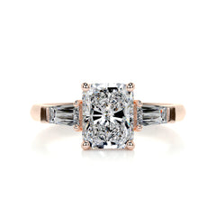Skylar Diamond Engagement Ring -14K Rose Gold