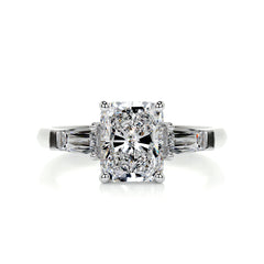 Skylar Diamond Engagement Ring -14K White Gold