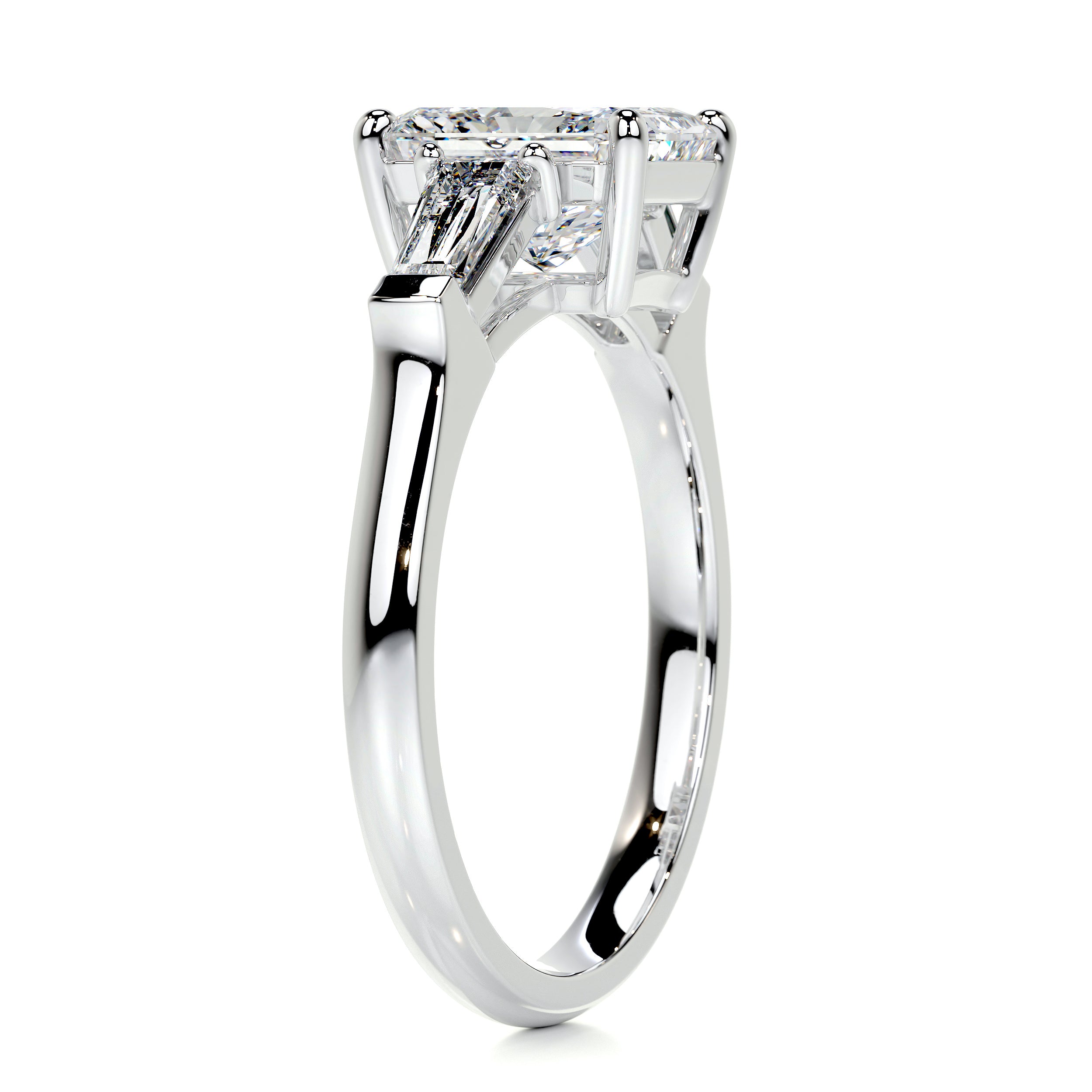 Skylar Diamond Engagement Ring   (2.5 Carat) -Platinum
