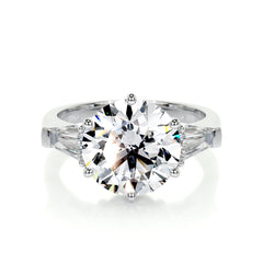 Skylar Lab Grown Diamond Ring Round - Platinum