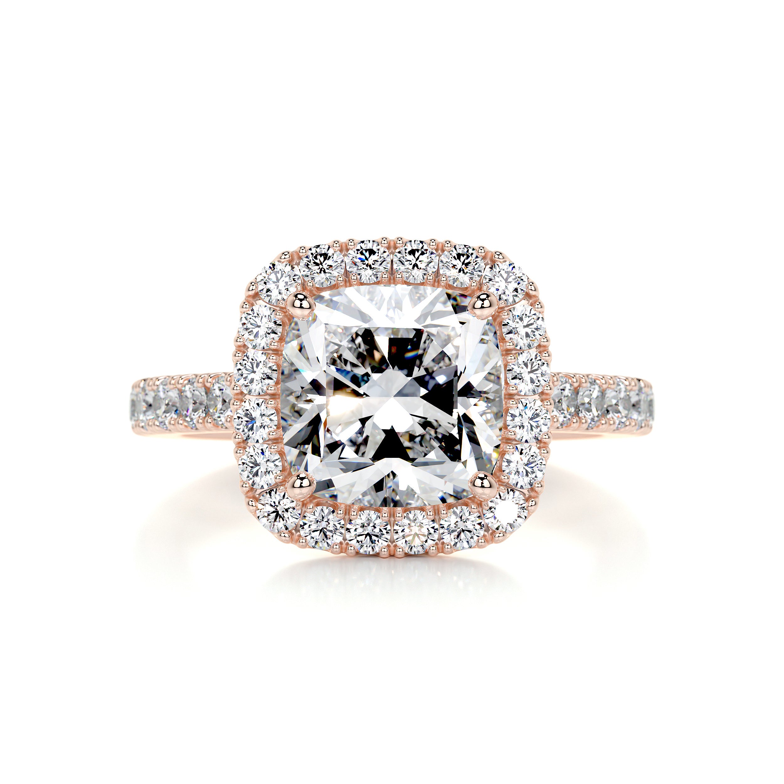 Celeste Diamond Engagement Ring -14K Rose Gold