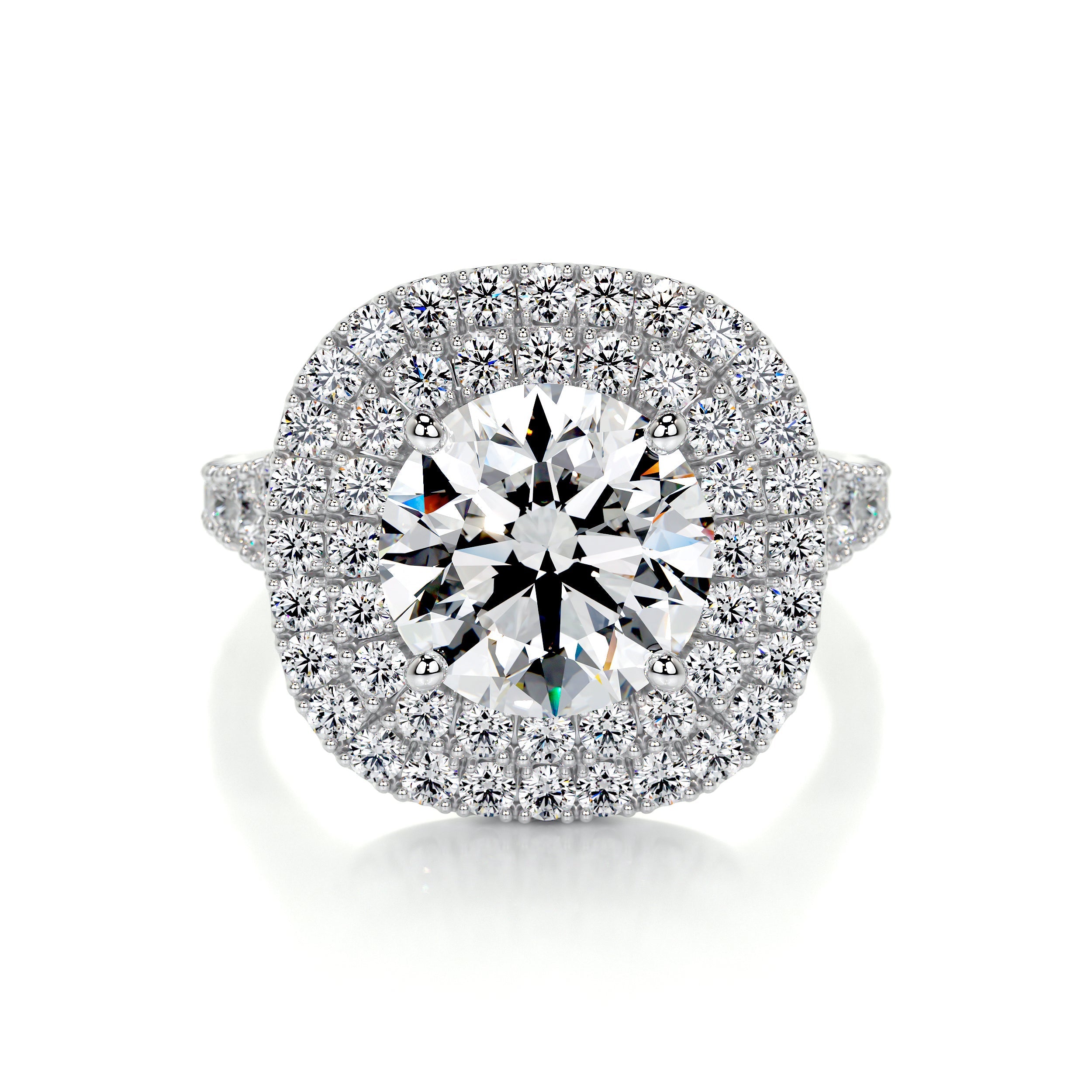 Angela Lab Grown Diamond Ring   (3 Carat) -Platinum